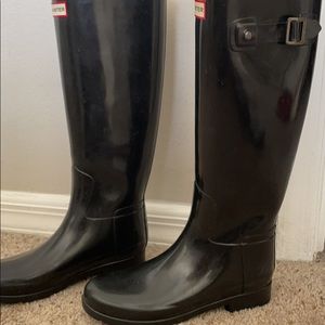 Talk hunter rain boots